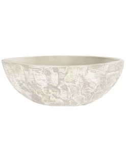 Dehner Keramik-Jardiniere Alessio, Oval, Ca. B34/H12/T13 Cm