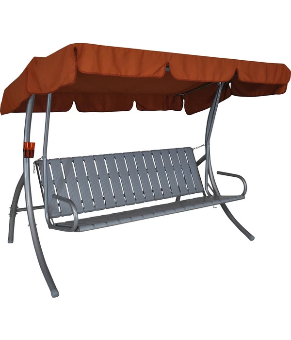 Angerer Hollywoodschaukel Trend, Design Korfu Terra, 3-Sitzer - Image 2