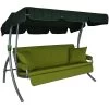 Angerer Hollywoodschaukel Trend Joy Apfelgrün, 3-Sitzer