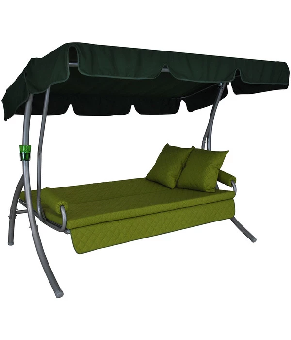 Angerer Hollywoodschaukel Trend Joy Apfelgrün, 3-Sitzer - Image 2