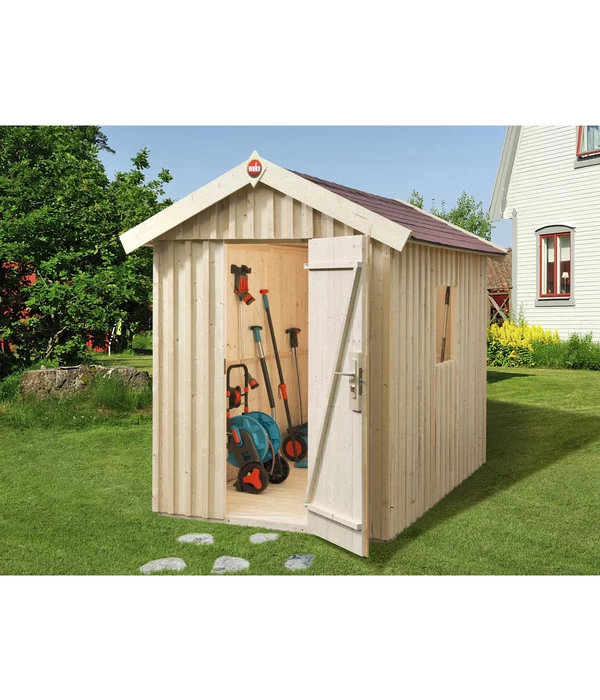 Weka Schwedenhaus Gr. 1, Ca. B200/H220/T208 Cm