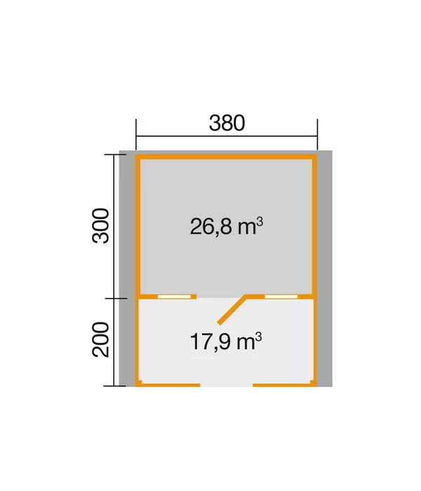 Weka Gartenhaus 110 Gr. 1 - Image 2