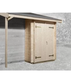 Weka Schleppdach Und Anbauschrank Gr. 2, Ca. B85/H210/T330 Cm