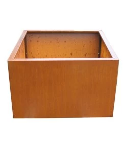 Palatino Cortenstahl-Pflanzgefäß Clara, Ca. B80/H50/T80 Cm