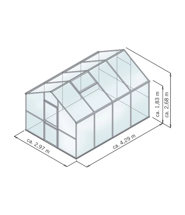 KGT Gewächshaus Lilie IV - Image 3