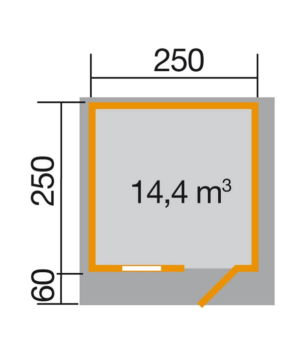 Weka Gartenhaus 131 - Image 2