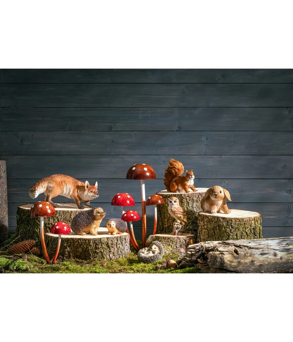 Dehner Polyresin-Igel Liegend, Ca. B13,5/H12,5/T11,5 Cm - Image 2