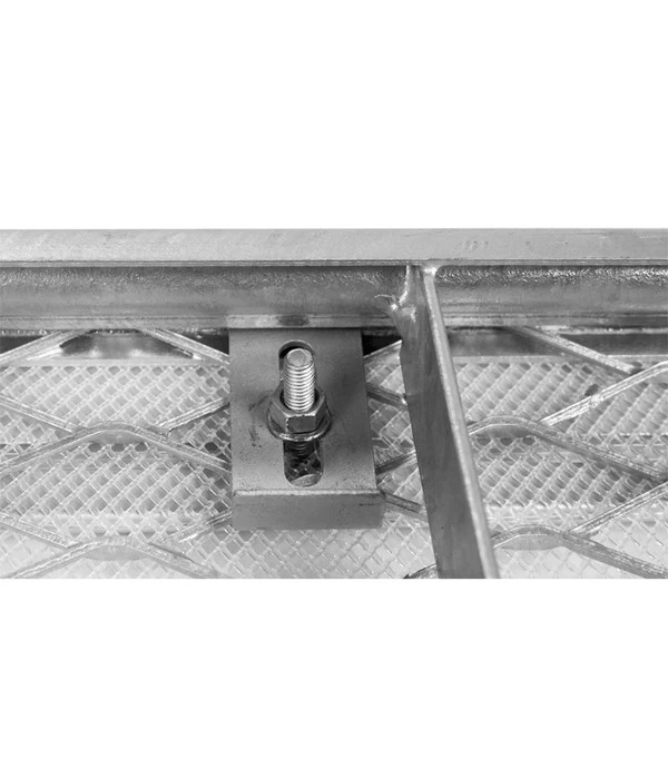 Hecht Kellerschacht Profi Alukappen, Ca. B115/T60 Cm - Image 4