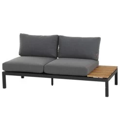 Siena Garden Bank Alvida, Links, 70 X 175 X 80 Cm, Anthrazit/grau