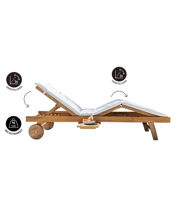 Dehner Rollliege Ravenna, Ca. B70/H89/T200 Cm - Image 7