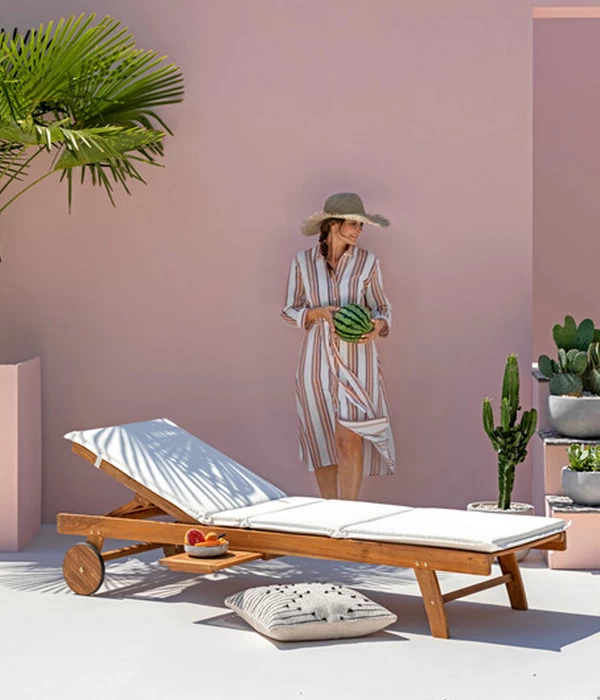 Dehner Rollliege Ravenna, Ca. B70/H89/T200 Cm - Image 3