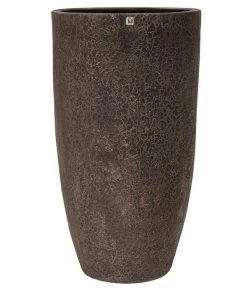 Fleur Ami Kunststoff-Pflanzgefäß Lava XL, Konisch, Ca. Ø56/H103 Cm