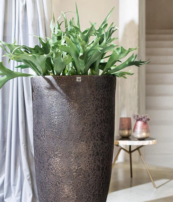 Fleur Ami Kunststoff-Pflanzgefäß Lava XL, Konisch, Ca. Ø56/H103 Cm - Image 2