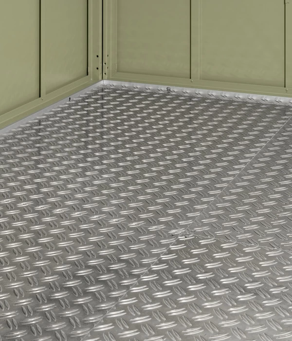 Hörmann Aluminium-Riffelblechboden Für Berry-Kaminholzregal