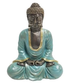 Dehner Polyresin-Buddha, B23/H30/T13 Cm