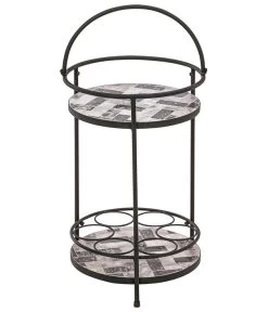 Dehner Mosaikbeistelltisch Letizia, Ca. Ø41/H74 Cm