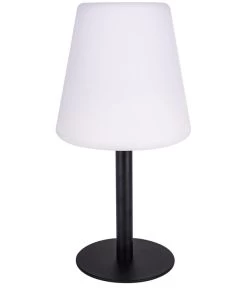 Dehner Solar-Tischleuchte Moderna, Ca. Ø15/H30 Cm