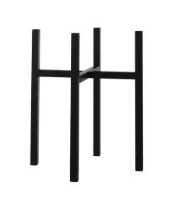 Kunststoff-Pflanzenständer Ascot, Schwarz, Ca. H50 Cm