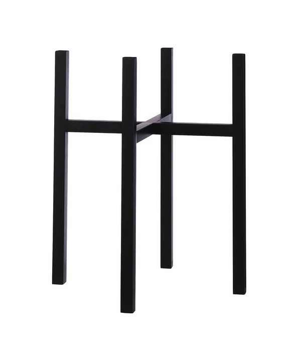 Kunststoff-Pflanzenständer Ascot, Schwarz, Ca. H50 Cm