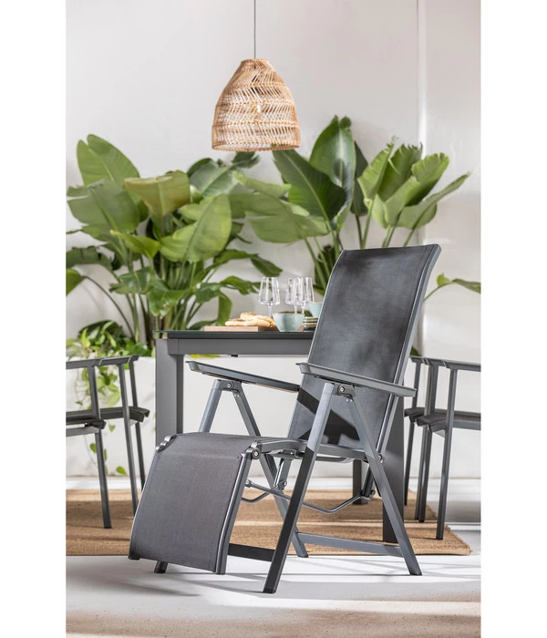 Dehner Relaxsessel Cleveland, Dunkelgrau - Image 4