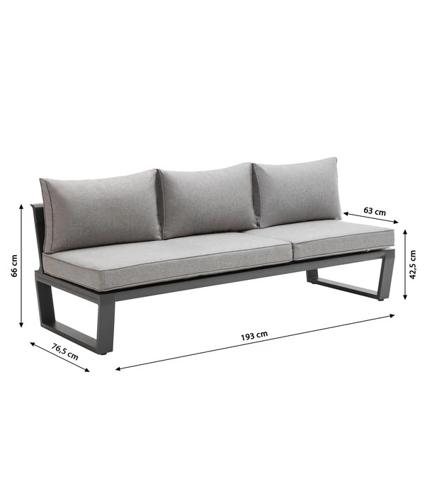 Dehner Liegenset Bellevue, 3-teilig - Image 9