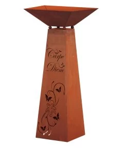 Ferrum Rost-Säule Trapez Carpe Diem