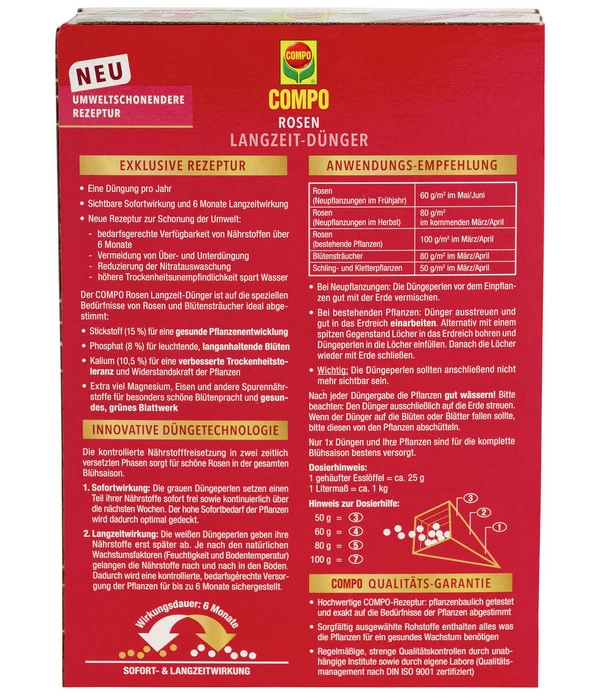 COMPO Rosen Langzeit-Dünger - Image 2