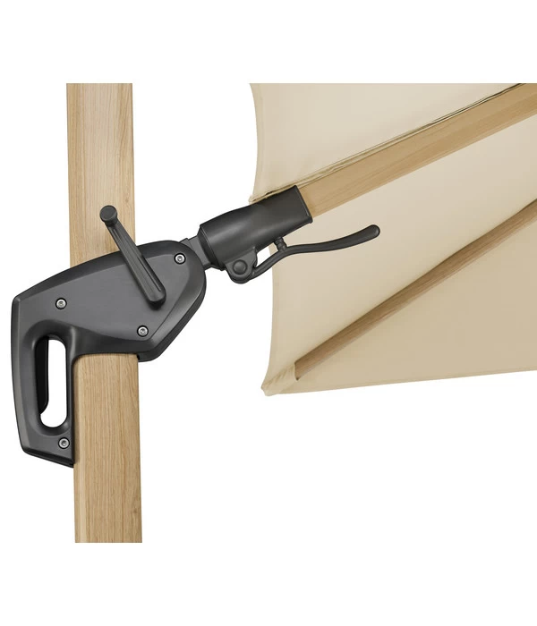 Schneider Ampelschirm Rhodos Twist Woody, Quadratisch, Ca. B300/T300 Cm - Image 11