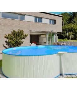 Summer Fun Stahlwandpool-Set Exklusiv, Achtform