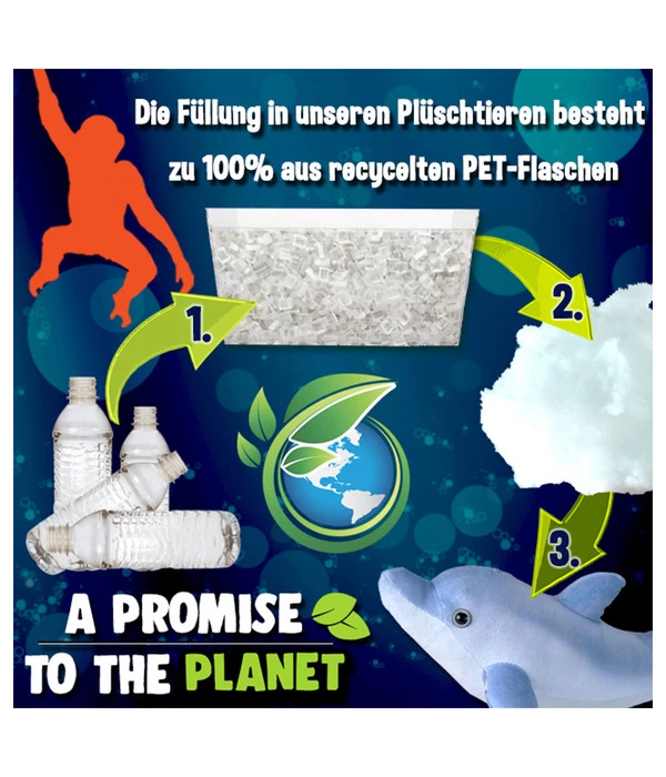 WILD REPUBLIC® Stofftier Kaiserpinguin - Image 2